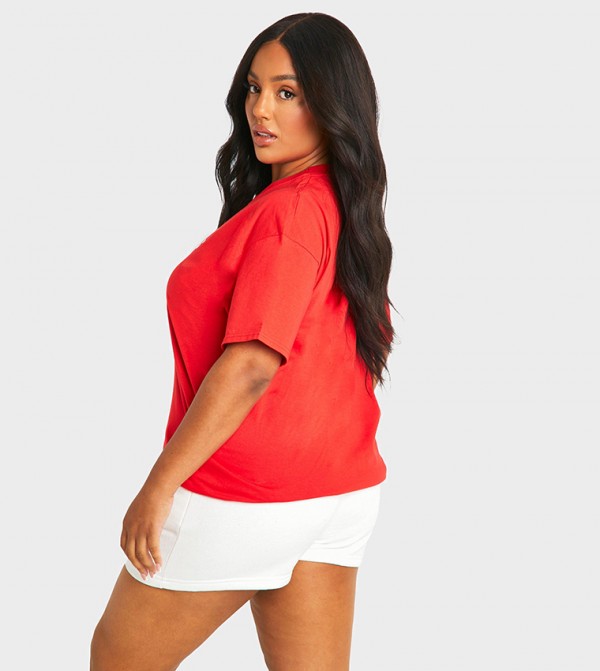 boohoo  - Red T-Shirts & Shirts