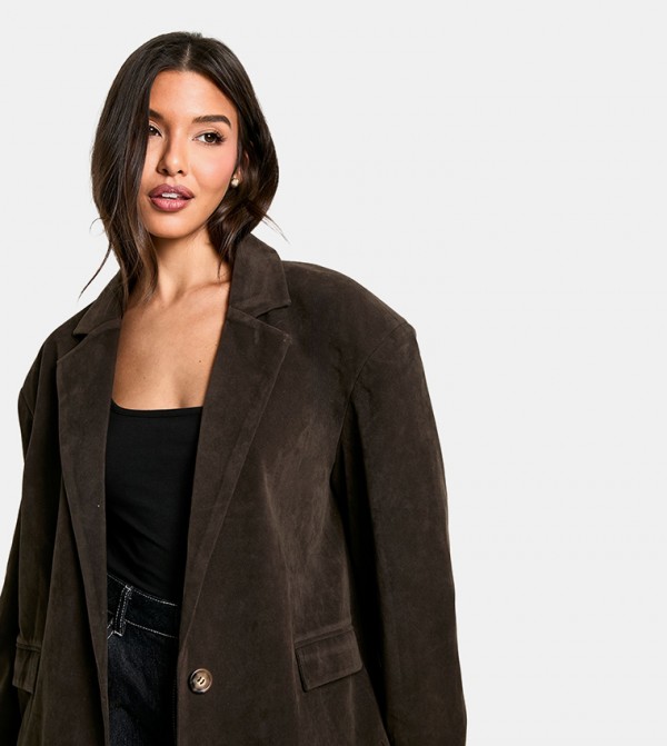 boohoo Blazers - Brown Blazers