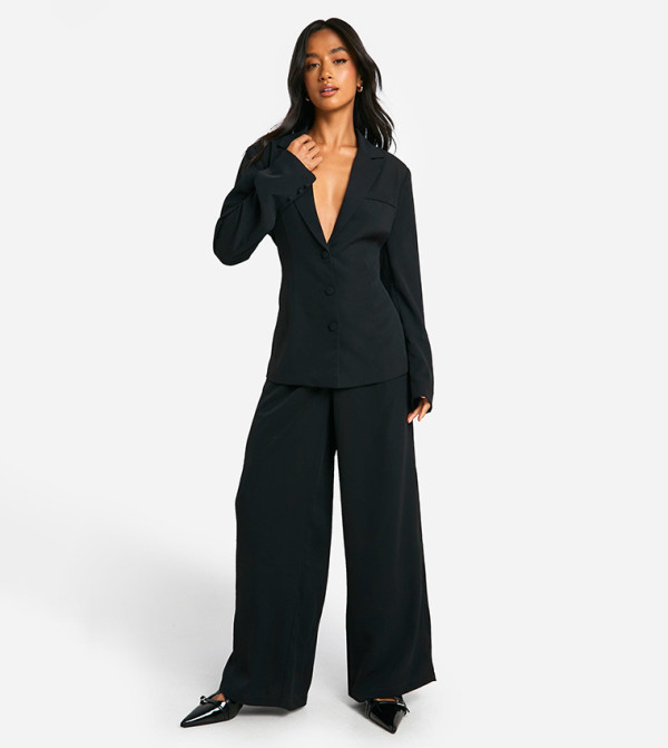 boohoo Clothing - Black Casual Pants