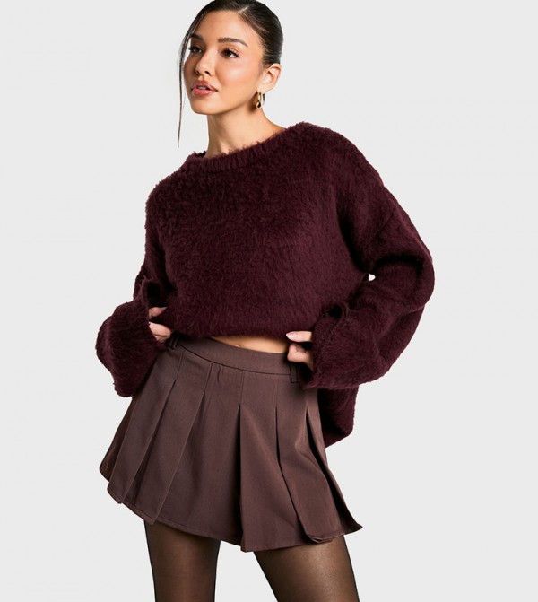 boohoo  Skirts - Brown Mini Skirts