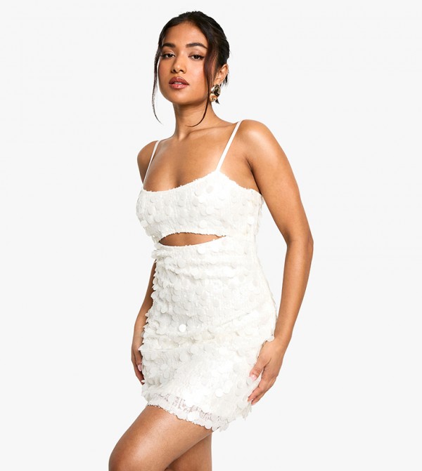 boohoo - Outlet  - White Mini Dresses