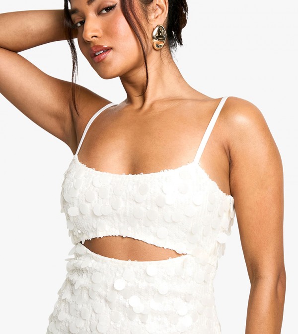 boohoo - Outlet  - White Mini Dresses