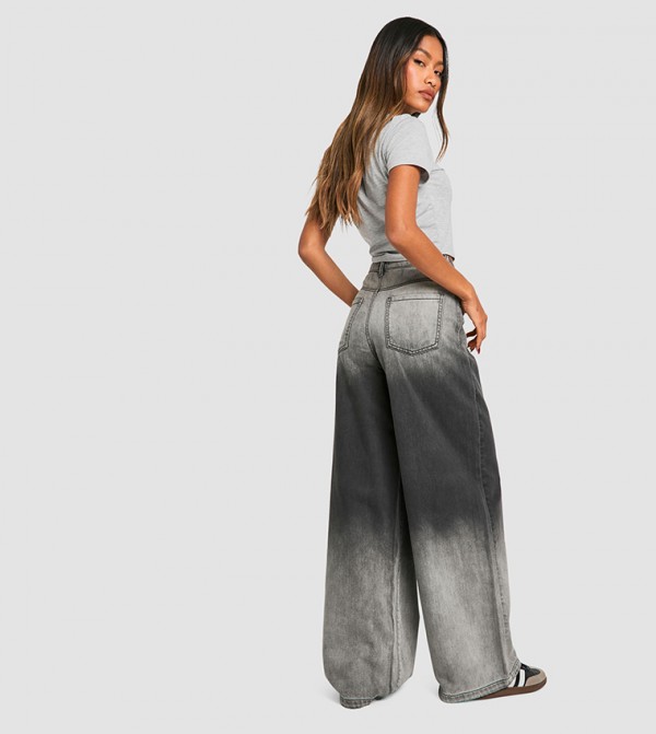 boohoo boohoo - Black Wide Leg Jeans