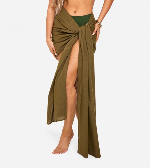 boohoo  Swimwear - Olive Beachwear & Accessories