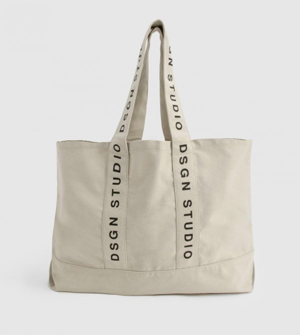 boohoo - Outlet  - Ash Grey Tote Bags