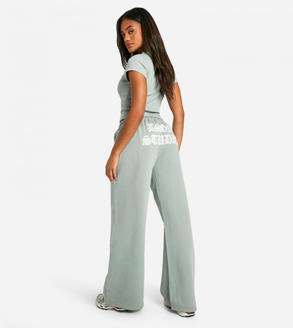 boohoo  - Green Sweatpants