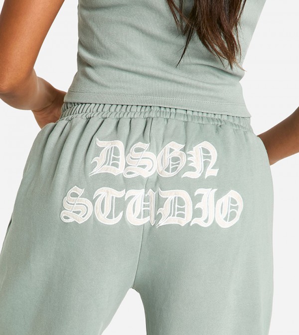boohoo  - Green Sweatpants