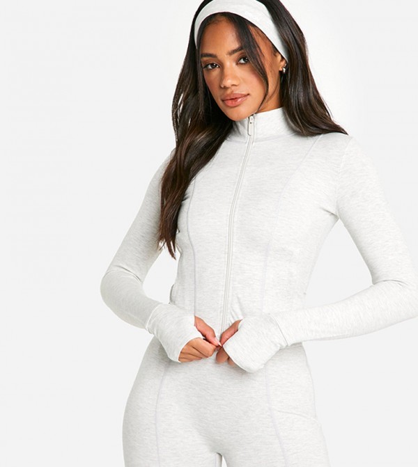 boohoo  Sportswear - LIGHT GREY Jackets