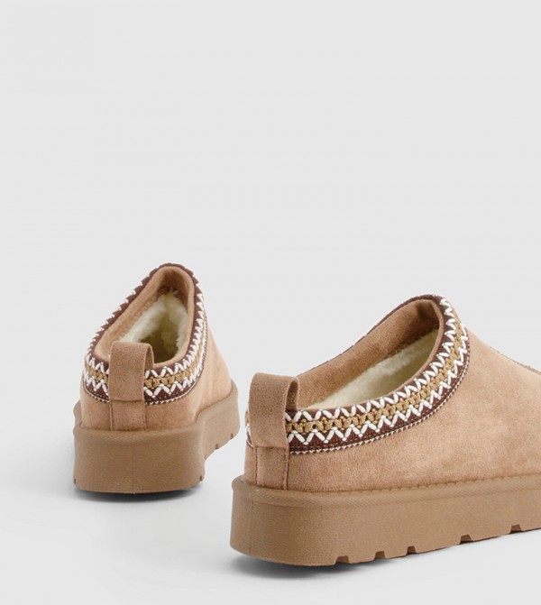 boohoo - Outlet  - Beige Casual Slip-ons