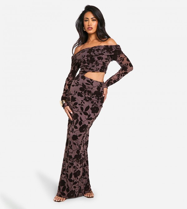 boohoo boohoo - Brown Casual Dresses