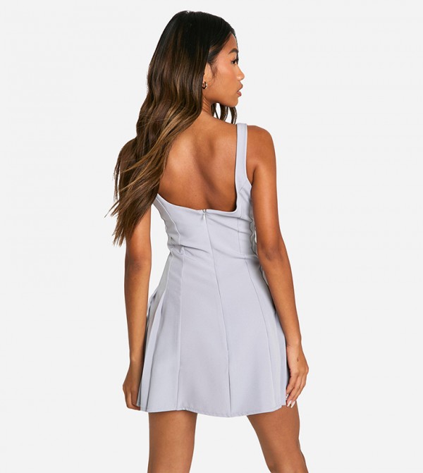 boohoo  Clothing - Grey Casual Dresses