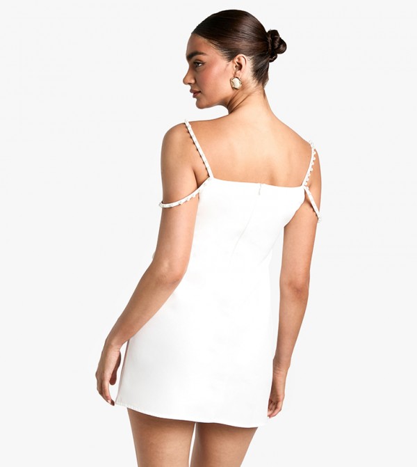 boohoo  Dresses - White Party Dresses