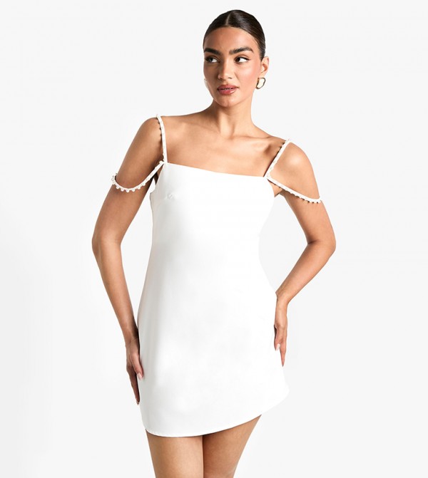 boohoo  Dresses - White Party Dresses