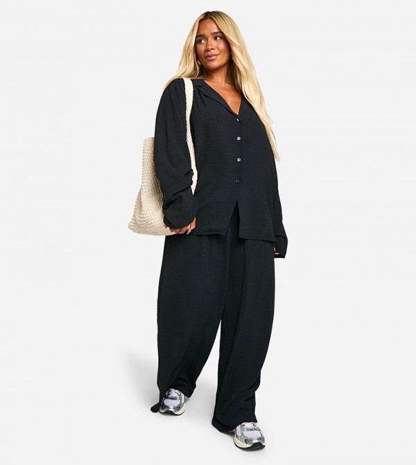 boohoo Co-Ord Sets - Black Co-Ord Sets