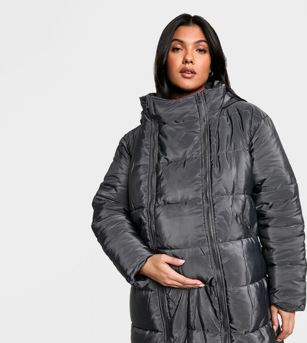 boohoo  - Grey Jackets & Coats