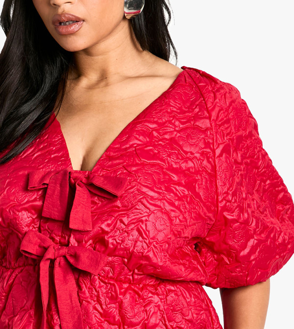 boohoo  - Red Casual Tops