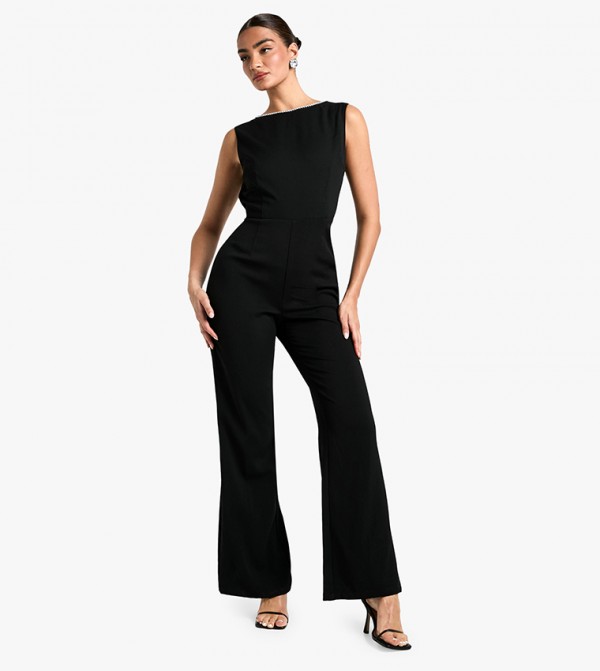 boohoo  Clothing - Black Jumpsuits