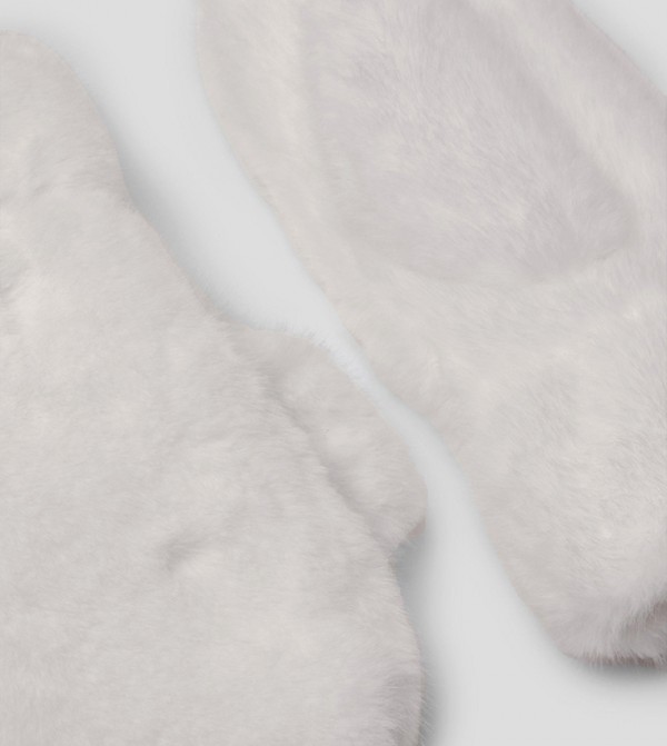boohoo  Gloves - White Knit