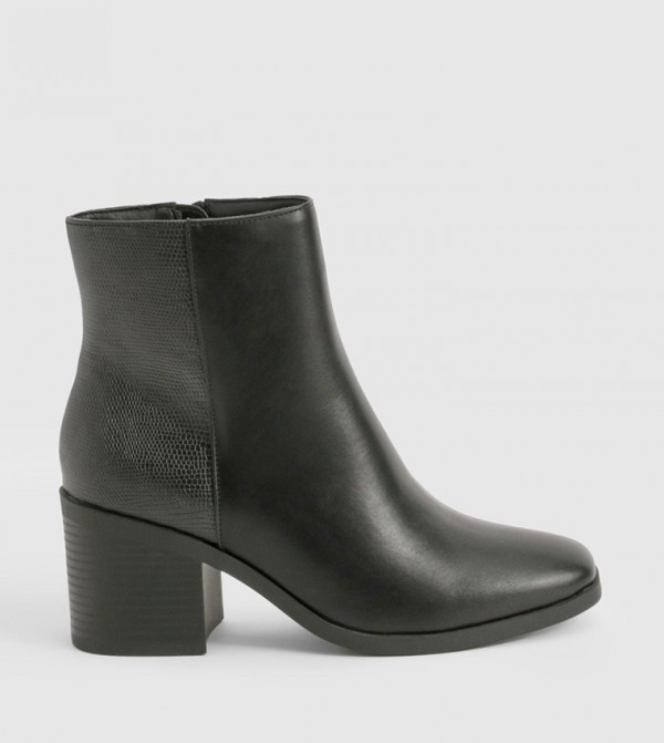boohoo  Boots - Black Ankle length Boots
