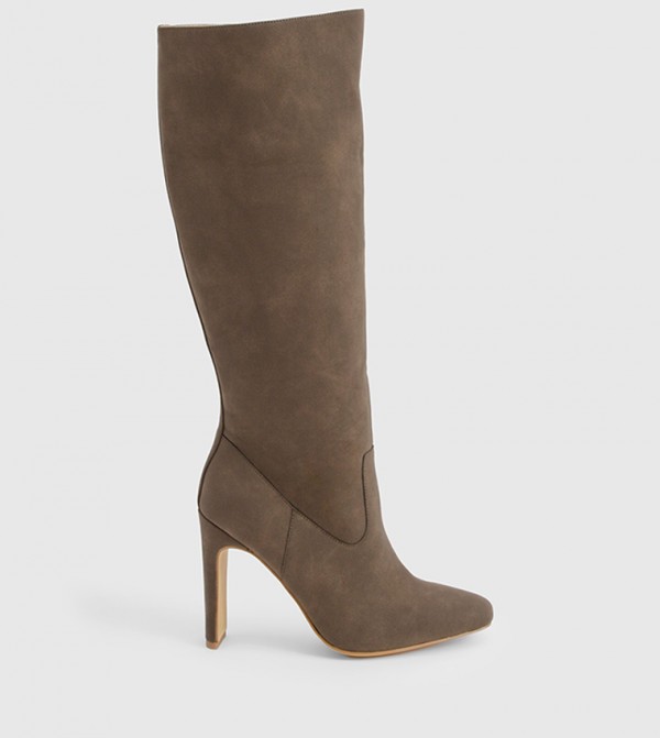 boohoo  Knee High Boots - Brown Knee length Boots