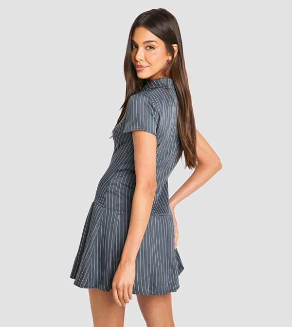 boohoo  - Grey Mini Dresses