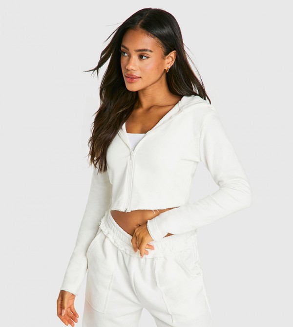 بوهو جاكيتات ومعاطف - أبيض جاكيتات كاجوال