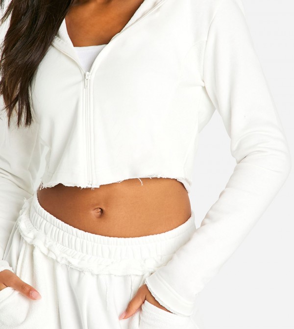 بوهو جاكيتات ومعاطف - أبيض جاكيتات كاجوال