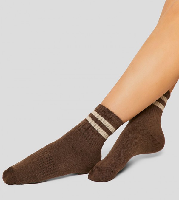 بوهو  جوارب   - متعدد Calf Length Socks