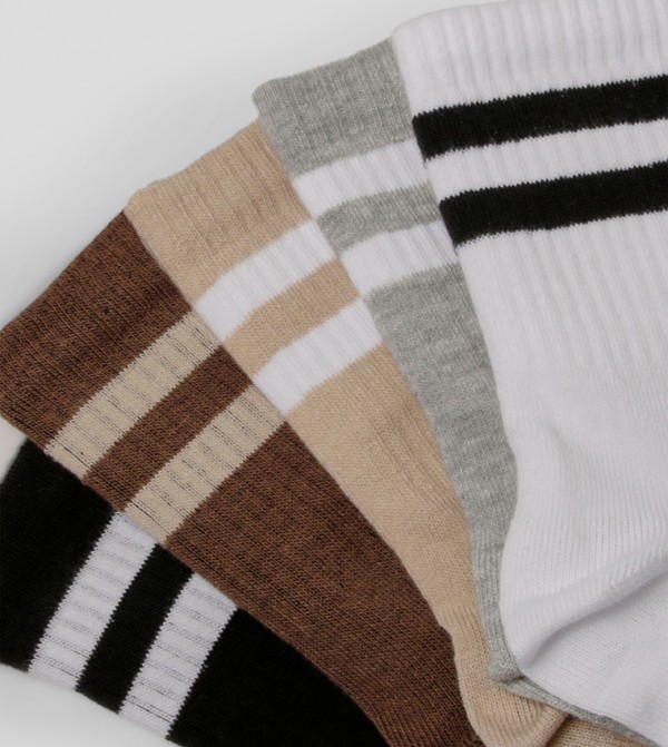 بوهو  جوارب   - متعدد Calf Length Socks