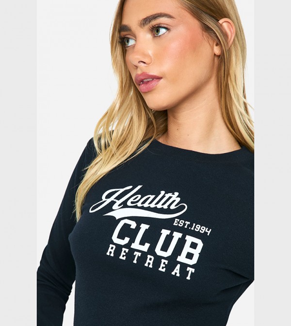 boohoo  - Navy Casual Tops