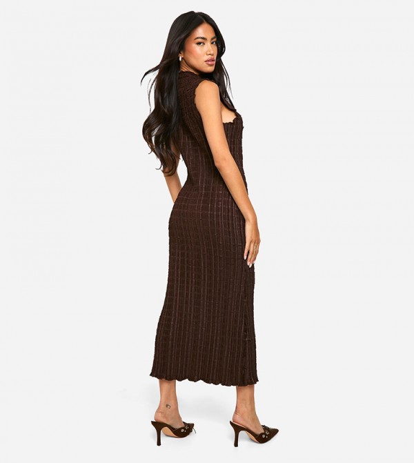 boohoo boohoo - Brown Casual Dresses