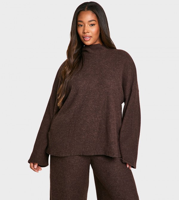 boohoo Co-Ord Sets - Brown Sleepwear