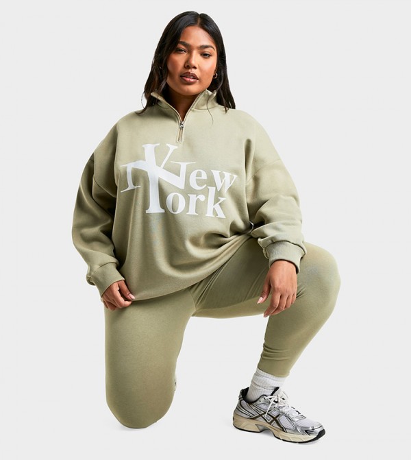 boohoo  Co-Ord Sets - Khaki Co-Ord Sets