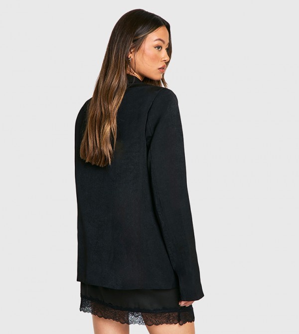 boohoo  Blazers - Black Blazers
