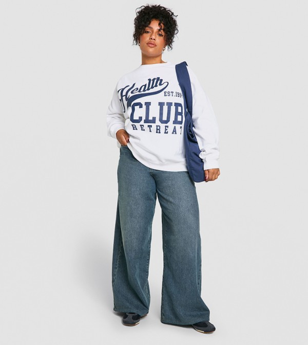 boohoo  - White Hoodies & Sweatshirts