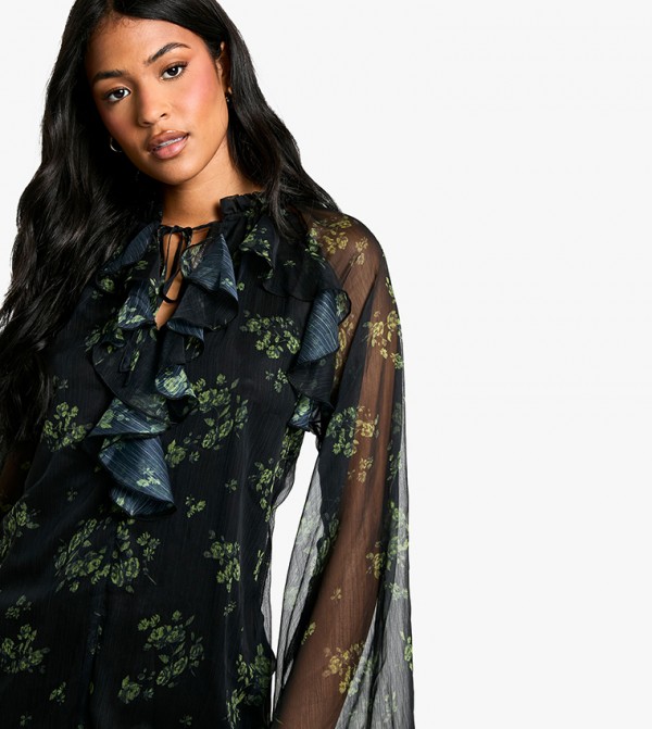 boohoo  Mini Dresses - Black Mini Dresses