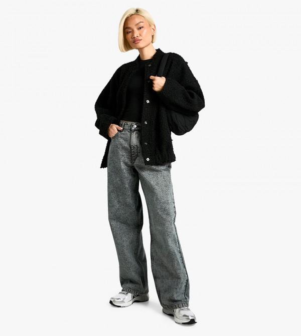 boohoo  Jeans - Grey Boyfriend jeans