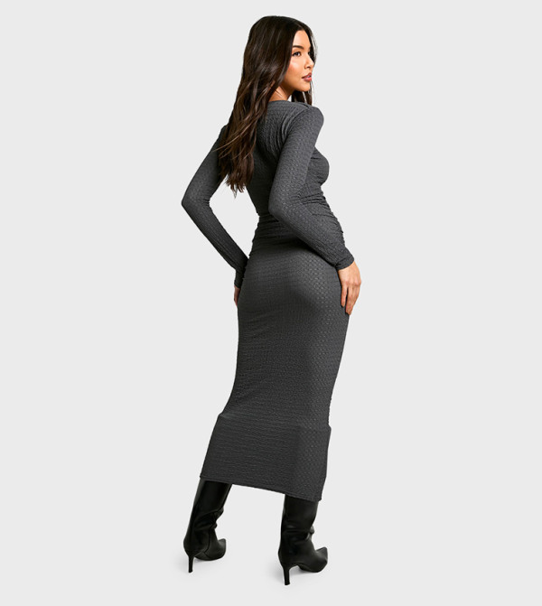 boohoo  Clothing - Grey Casual Dresses