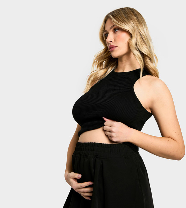 boohoo - Outlet  Maternity Clothing - Black Pants & Leggings