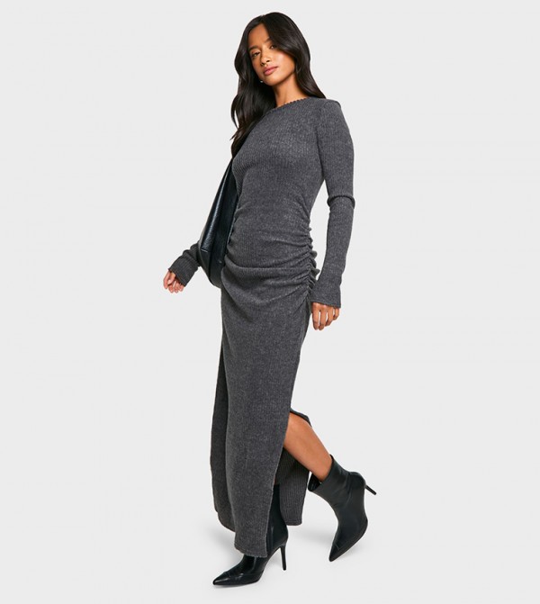boohoo  Dresses - Grey Maxi Dresses