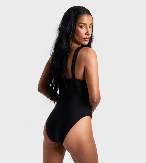 boohoo  Swimwear - Black Swimsuit