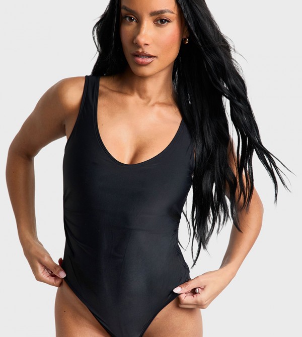 بوهو  بدلات سباحة   - أسود Swimsuit