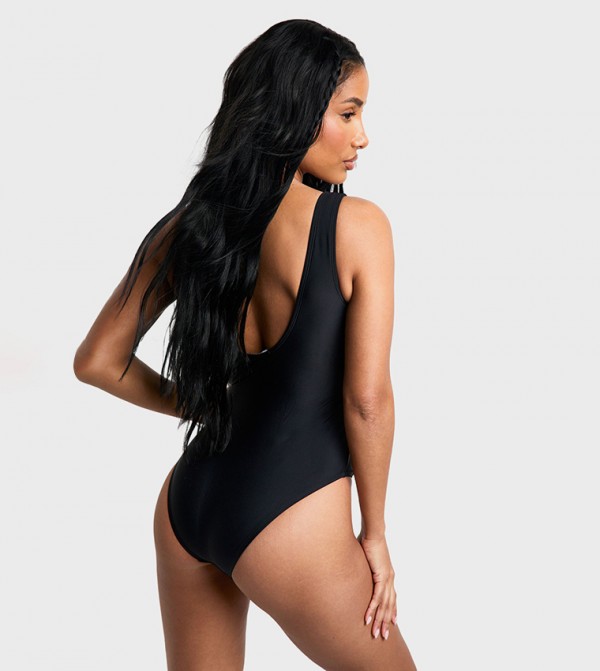 بوهو  بدلات سباحة   - أسود Swimsuit
