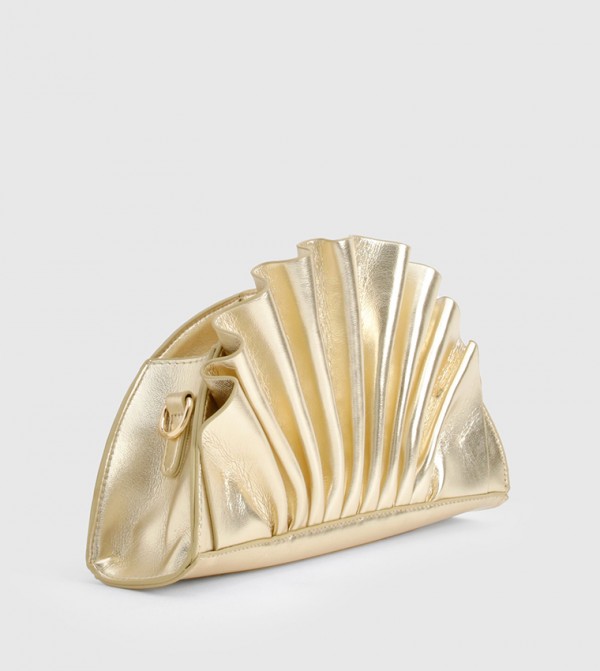 boohoo - Outlet  - Gold Clutches