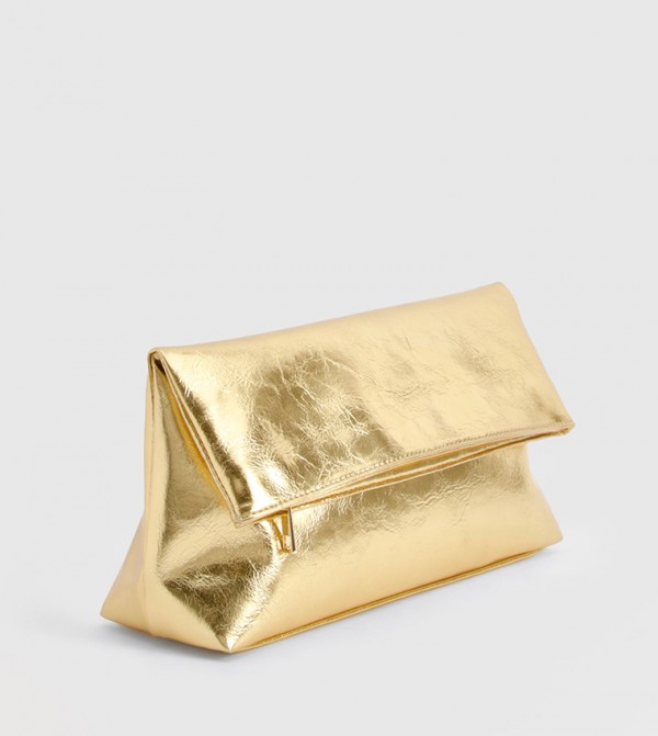 boohoo - Outlet  - Gold Clutches