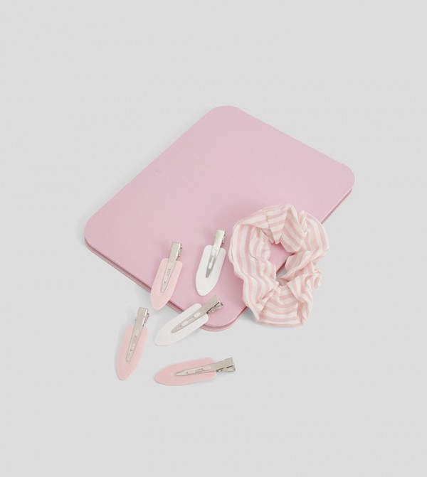 boohoo  Hair Accessories - White Hair Clips