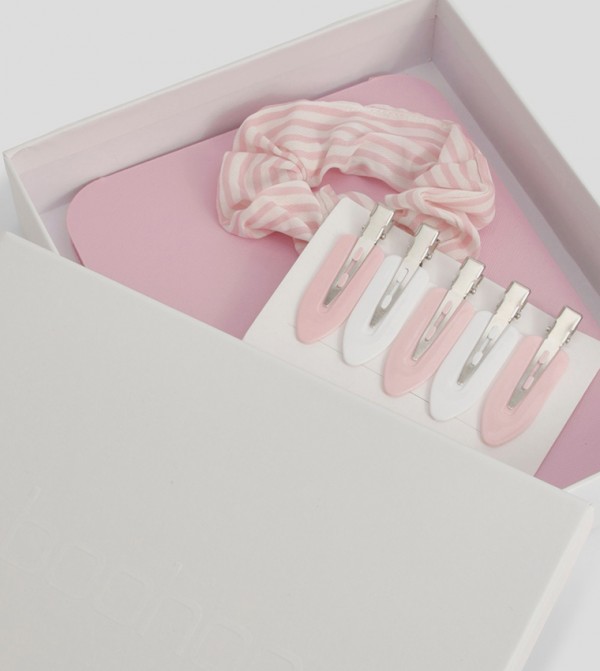 boohoo  Hair Accessories - White Hair Clips