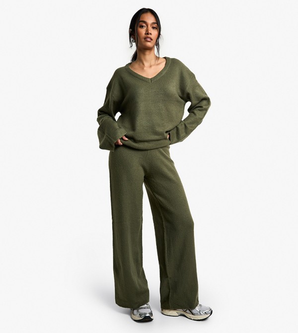 بوهو  أطقم ملابس - أخضر Co-Ord Set