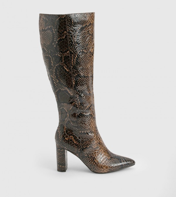 بوهو  أبوات - متعدد Knee length Boots