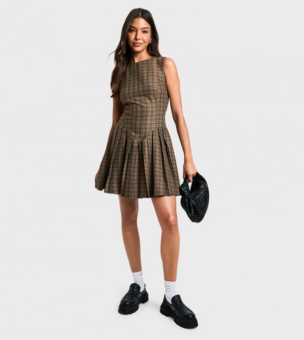 boohoo boohoo - Brown Casual Dresses